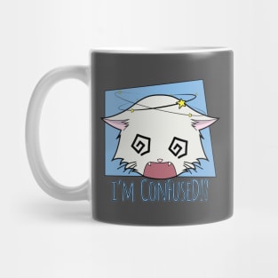 The Confused Cat - i'm ConFuseD!? Mug